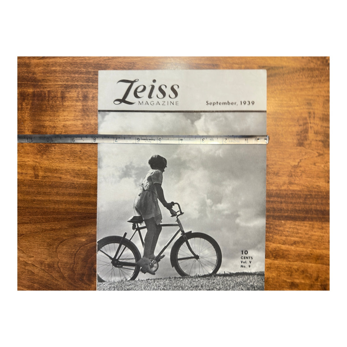 Vintage Zeiss Magazine Sept 1939 WWII Era Ikoflex III Camera Ad