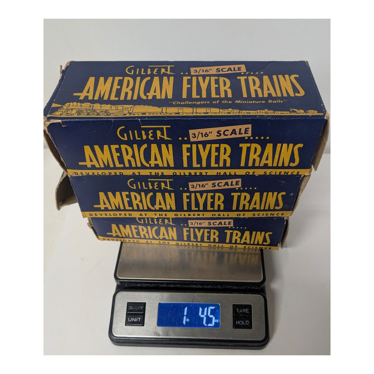 Vintage Gilbert American Flyer 625 Shell Tank Car S-Gauge w/ Box, 1946-52