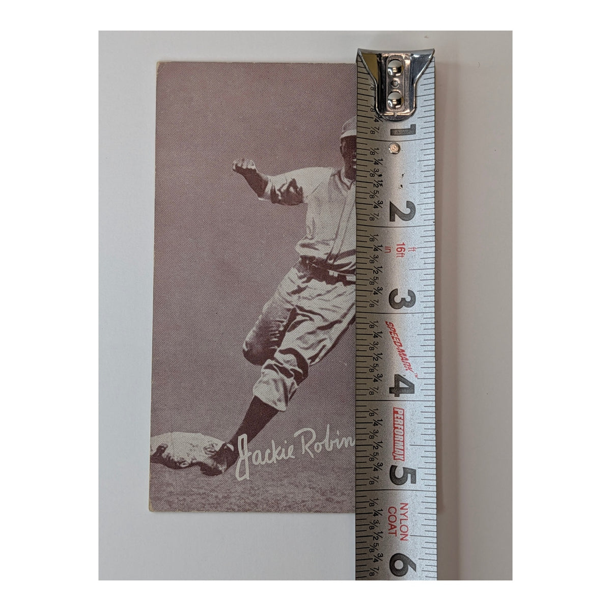 Jackie Robinson 1939-46 Salutation Era Exhibit Card HOF RARE