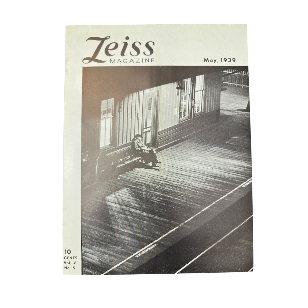 Vintage Zeiss Magazine May 1939 Super Ikonta Camera Ad Pre-War Photography