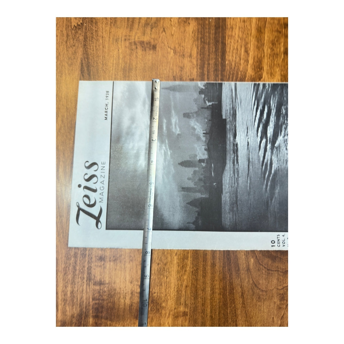 Vintage Zeiss Magazine March 1938 Super Ikonta Camera Ad Pre-War Photography