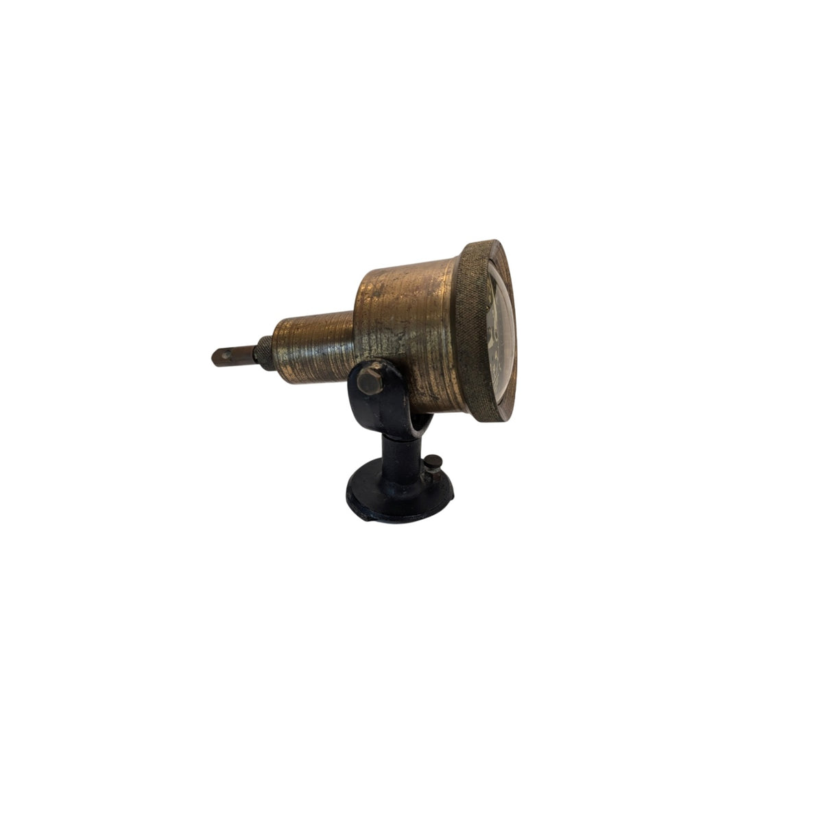 WWII Era Fisher-Pierce Brass Nautical Taffrail Log Gauge, Boston MA