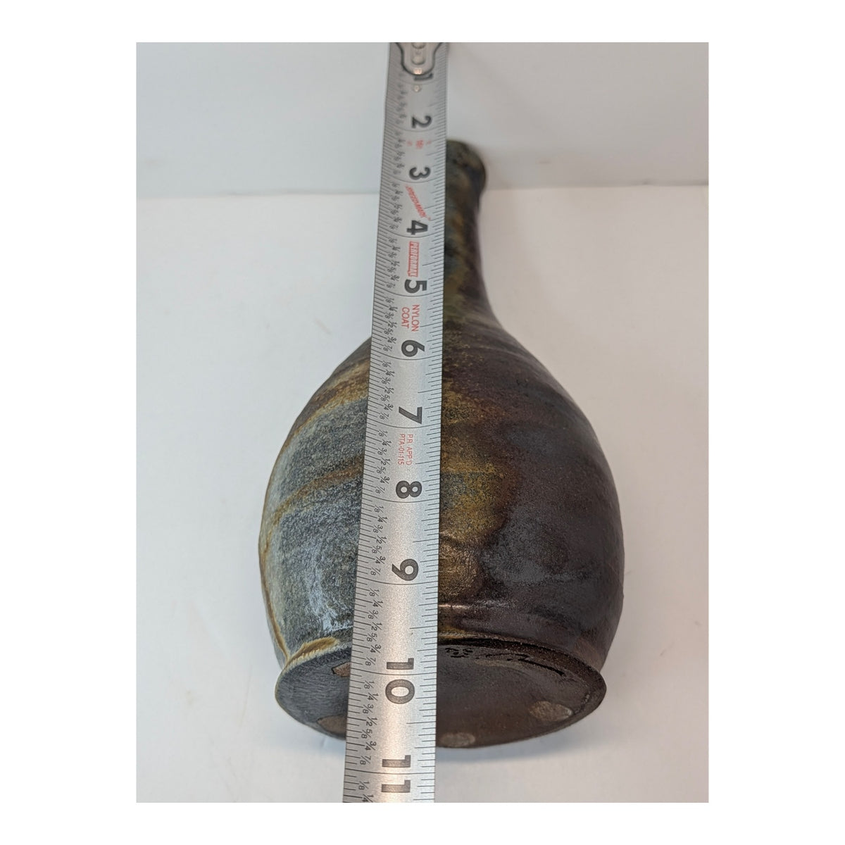 "Richard Bresnahan St Johns Pottery Japanese Karatsu Wood Fired Tokuri 10 Inch"