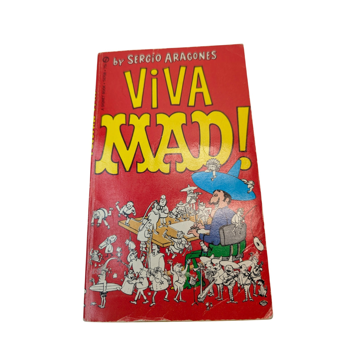 Viva MAD! by Sergio Aragones 1968 First Printing Vintage Paperback
