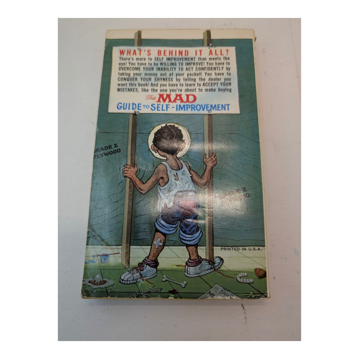 1979 MAD Guide to Self Improvement 1st Printing Vintage Paperback Al Jaffee Art