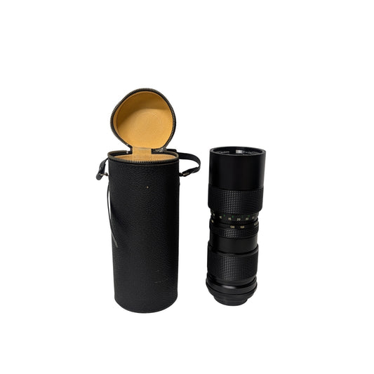 Vintage Vivitar 85-205mm f/3.8 Auto Zoom Lens w/ Case | Made in Japan