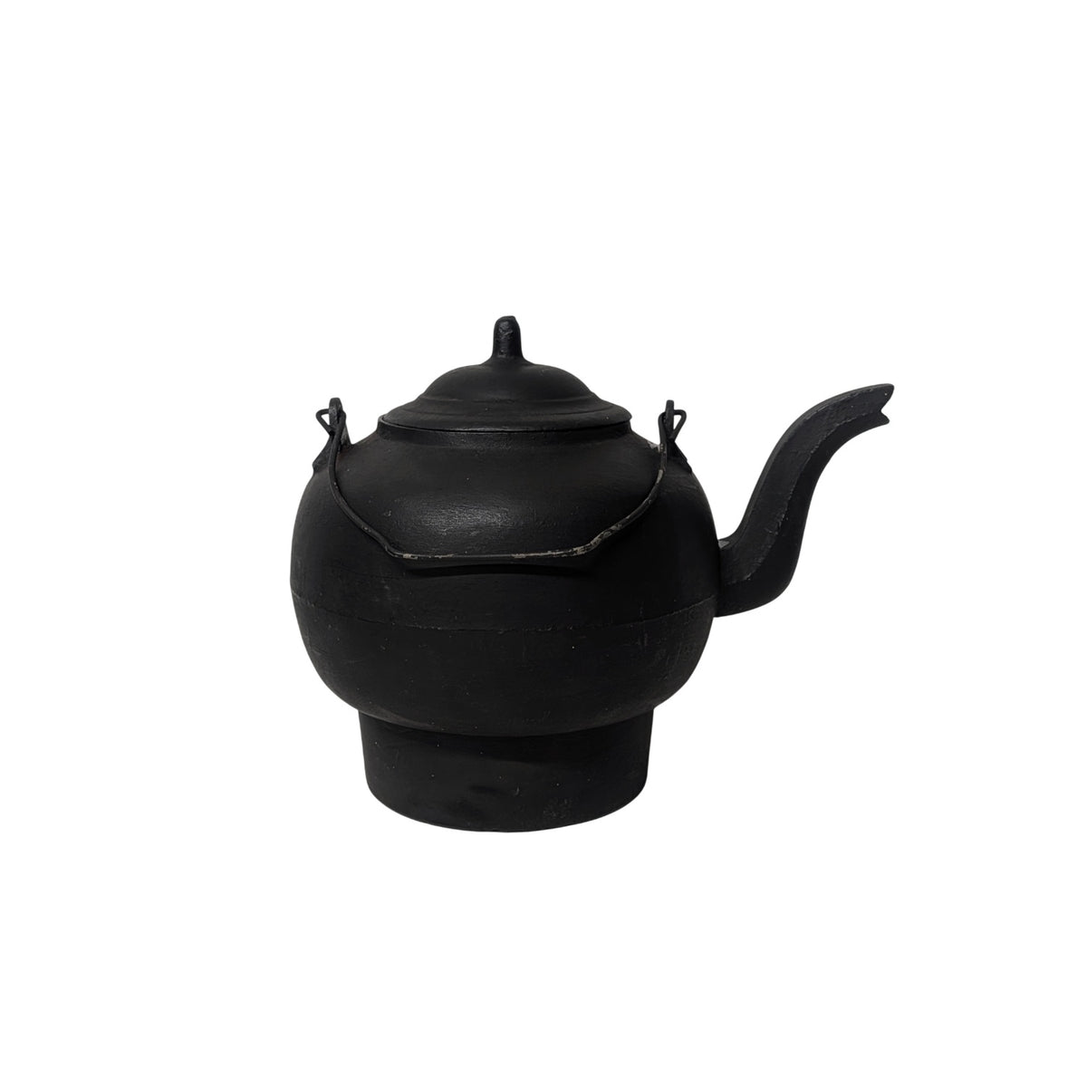 Antique Cast Iron Gate Marked Kettle Cauldron, Rustic Farmhouse Decor