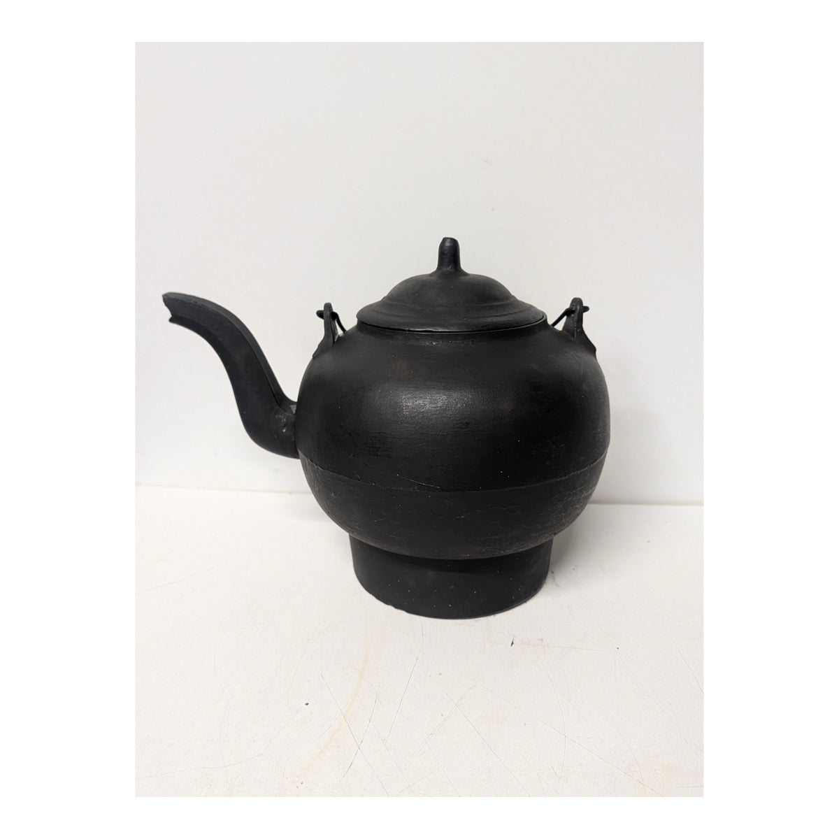 Antique Cast Iron Gate Marked Kettle Cauldron, Rustic Farmhouse Decor