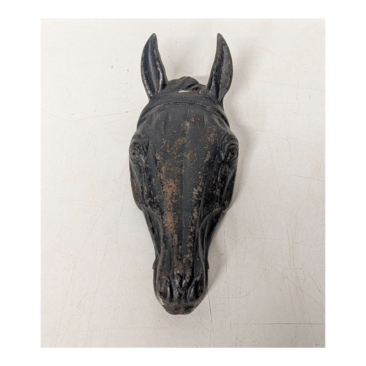 1949 Virginia Metalcrafters Cast Iron Horse Head Wall Plaque 17-13 Equestrian