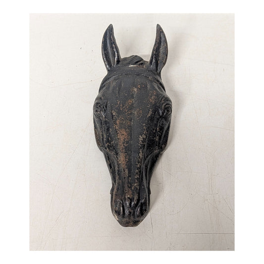 1949 Virginia Metalcrafters Cast Iron Horse Head Wall Plaque 17-13 Equestrian