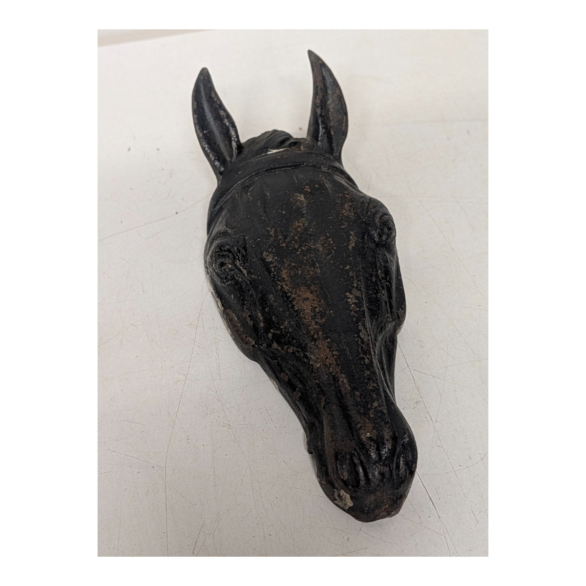 1949 Virginia Metalcrafters Cast Iron Horse Head Wall Plaque 17-13 Equestrian