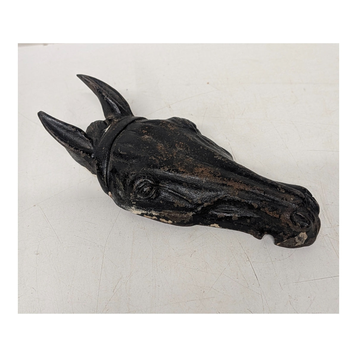 1949 Virginia Metalcrafters Cast Iron Horse Head Wall Plaque 17-13 Equestrian