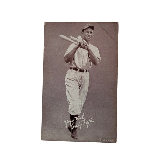 Andy Pafko 1947-66 Exhibit Baseball Photo Card | Chicago Cubs