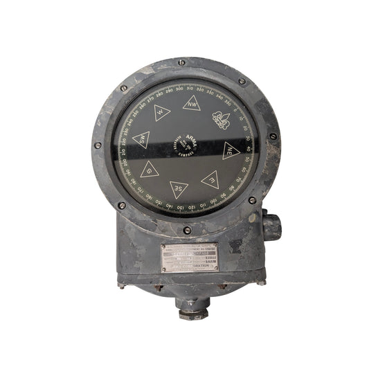 WWII US Navy Arma Repeater Compass MK XVIII, Authentic Nautical Industrial Decor