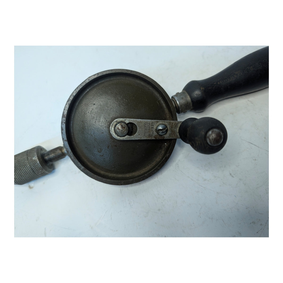 1920s Goodell-Pratt Cast Iron Hand Drill | Antique Woodworking Tool
