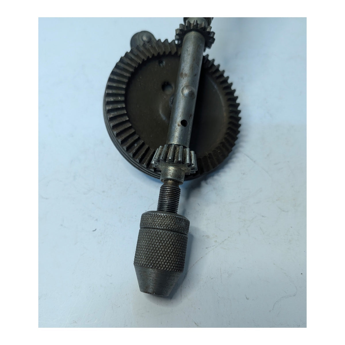 1920s Goodell-Pratt Cast Iron Hand Drill | Antique Woodworking Tool