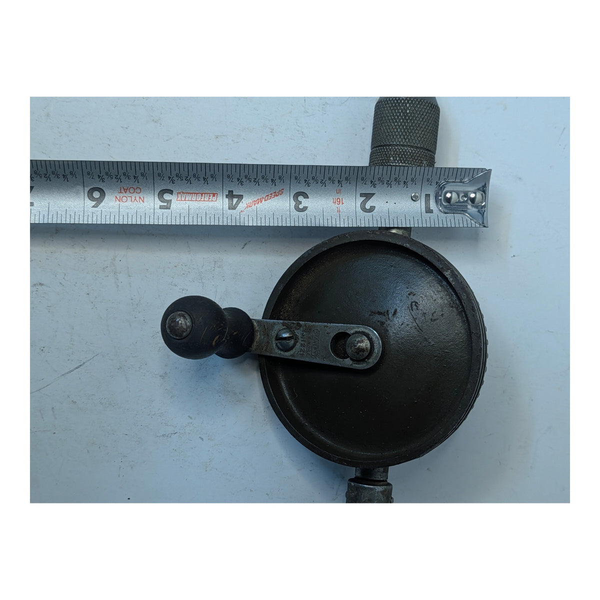 1920s Goodell-Pratt Cast Iron Hand Drill | Antique Woodworking Tool
